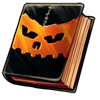 <b>Spooky Pattern Book</b><br/>Used by Tailors to create a Spooky Costume. Sometimes when you open this book, the words will very literally jump out at you!