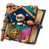 <b>Pirate Pattern Book</b><br/>Used by Tailors to create a Pirate Costume.